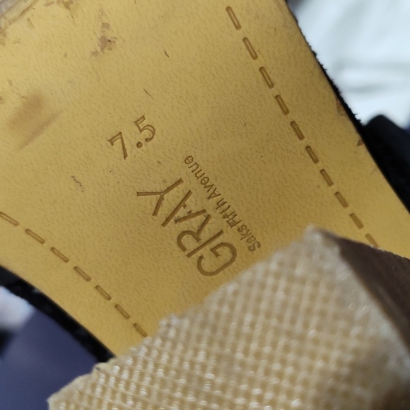 Saks Fifth Avenue Joey Leather Ankle Boots Size 7.5 - Picture 11 of 12